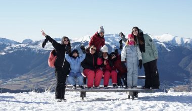 Rando famille ski montclar