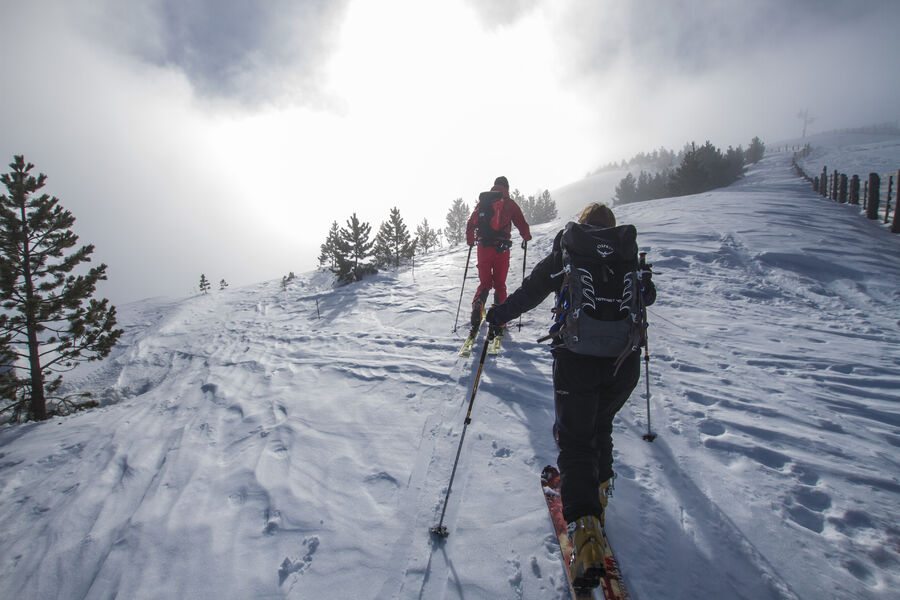 Initiation Ski de randonnée à Montclar