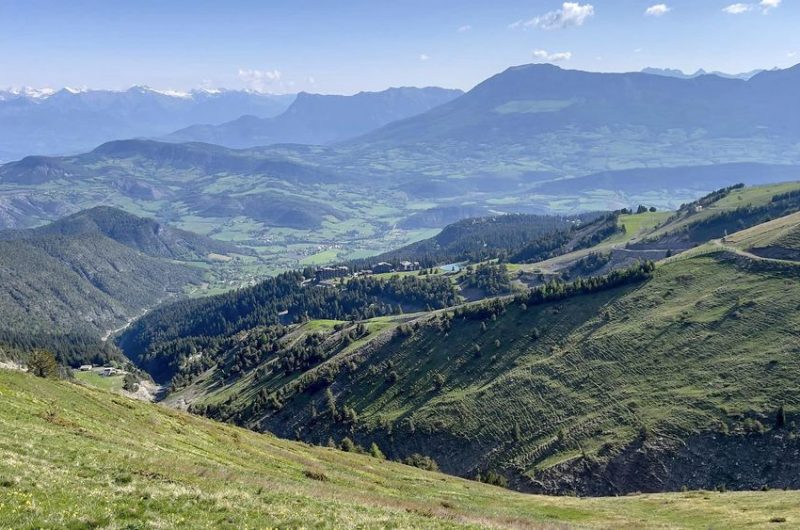 Vue de la station de Chabanon