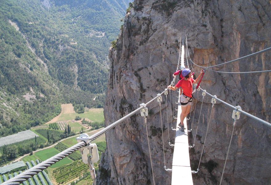 Via ferrata avec Vertical Ubaye