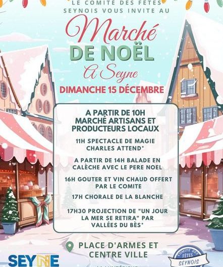 Marché de Noël de Seyne_Seyne