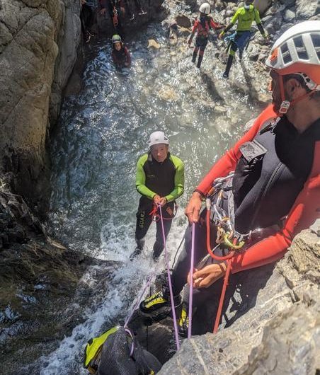 Canyoning avec Étoile Rando_Prads-Haute-Bléone
