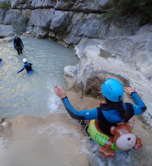Canyoning avec Étoile Rando_Prads-Haute-Bléone