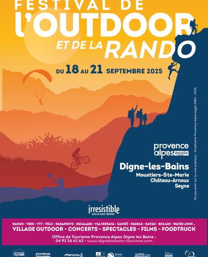 Festival de l’Outdoor et de la Rando 2025_Digne-les-Bains