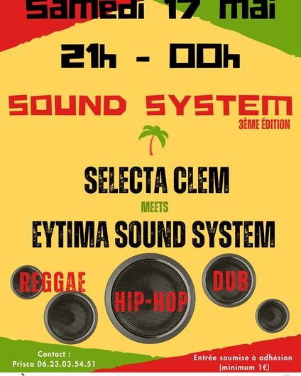 Soirée Sound System 3ème édition_Seyne