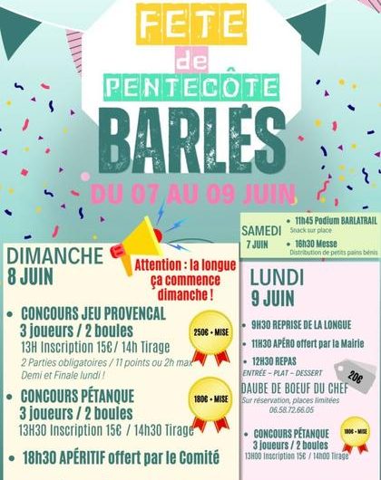 Fête de la Pentecôte_Barles