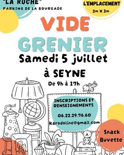 Vide-Greniers de La Ruche_Seyne