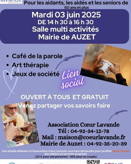 Asso Cœur lavande – Activités et Services_Auzet