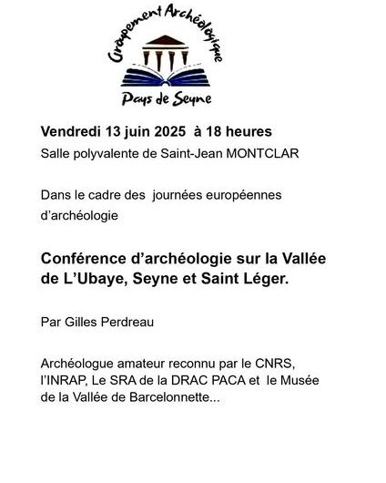 Conférence d’archéologie_Montclar
