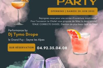 Half Year Party au Chalet_Seyne