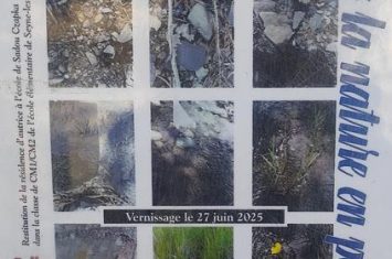 Exposition « Le ruissellement, de la nature en poèmes »