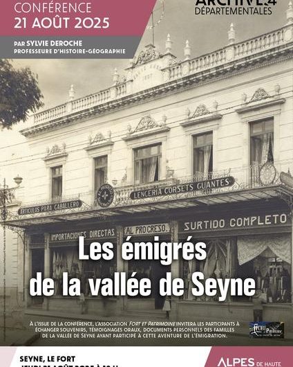 Conférence sur l’émigration_Seyne