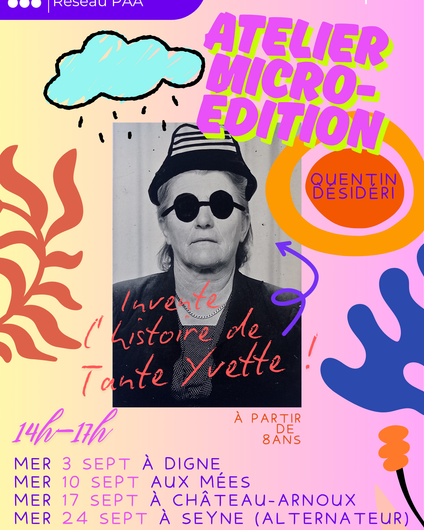 Atelier Micro-édition à L’Alternateur_Seyne