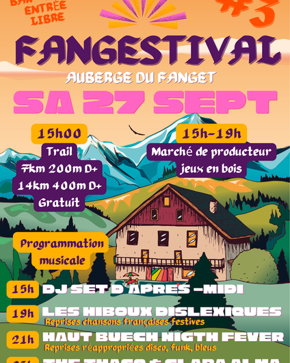 Fangestival – 3ème édition_Auzet
