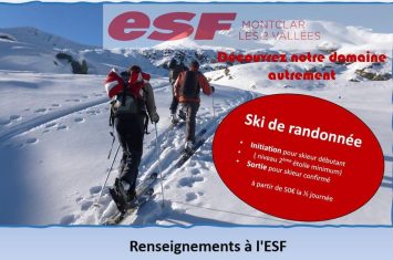 Initiation Ski de randonnée à Montclar