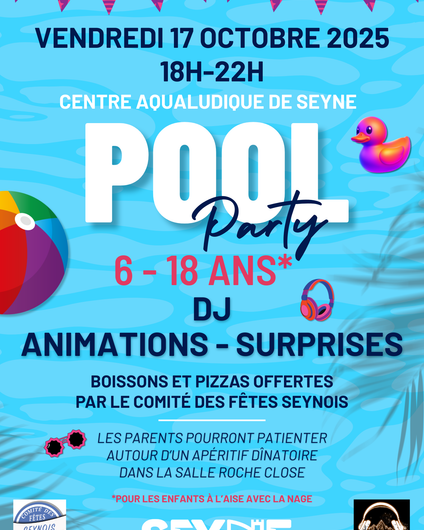 Pool party au centre aqualudique_Seyne