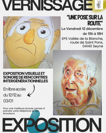 Vernissage : « Une Pose sur la Route »_Seyne