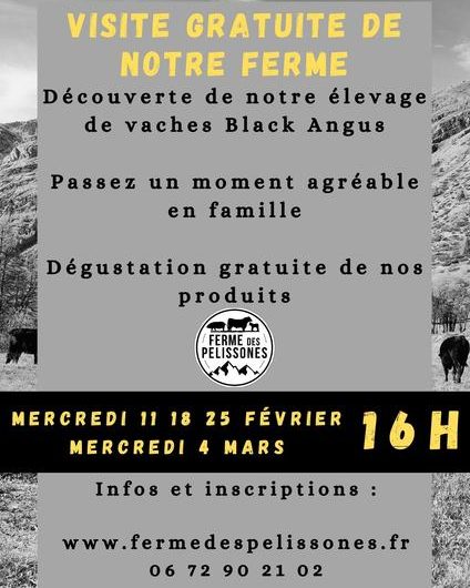 Visite gratuite de la Ferme des Pélissones_Seyne