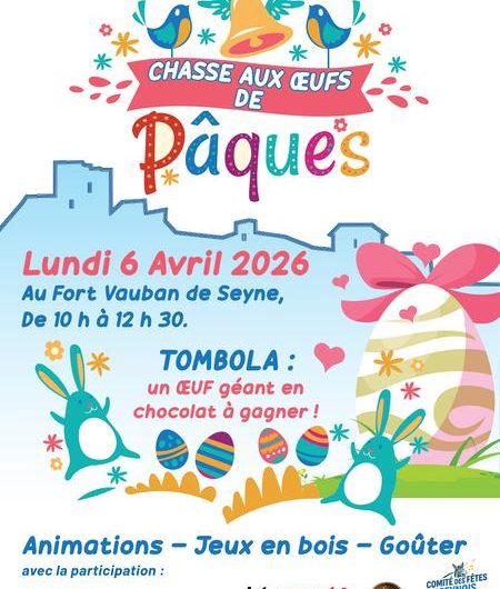 Chasse aux œufs à la Citadelle Vauban_Seyne