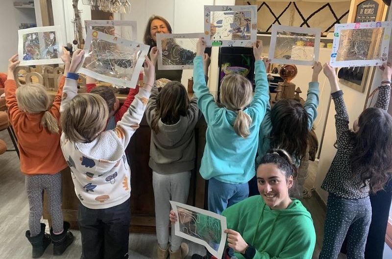 Atelier créatif mini pièce de théâtre au Café des Arts_Montclar