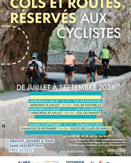 Col du Fanget réservé aux cyclistes_Seyne