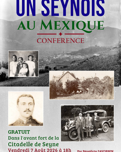 Conférence « Un Seynois au Mexique »_Seyne