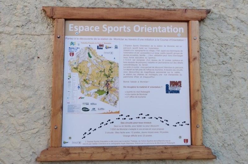 Parcours permanent d&rsquo;orientation Montclar_Montclar