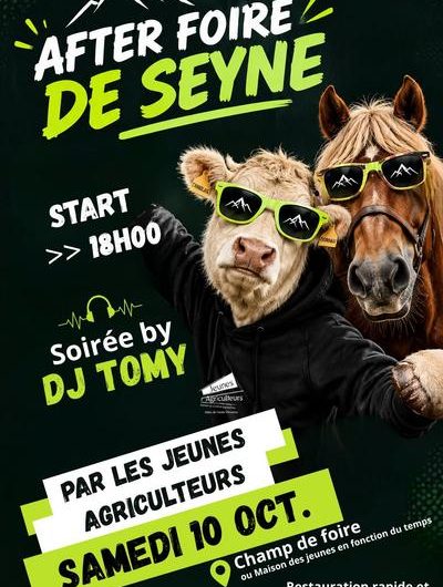 After foire des Jeunes Agriculteurs_Seyne