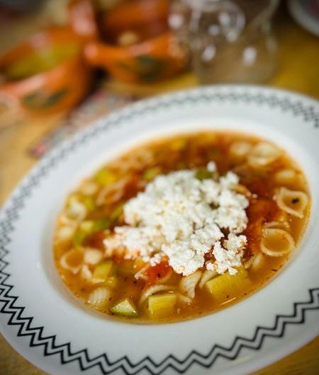 Repas Soupe au pistou