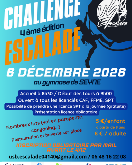 Challenge d&rsquo;escalade_Seyne